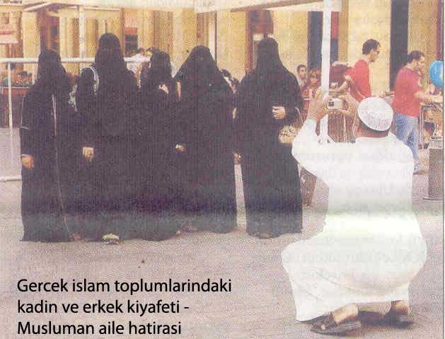 tesett�r giyim islamiyet kad�n erkek k�yafet giysi m�sl�manl�kta kad�nlar